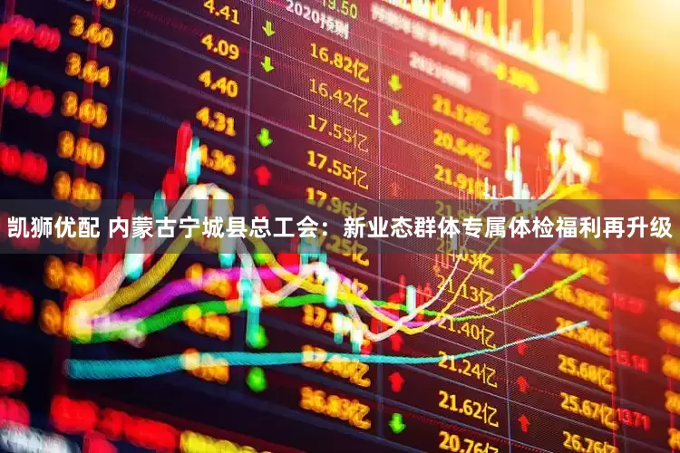 凯狮优配 内蒙古宁城县总工会：新业态群体专属体检福利再升级